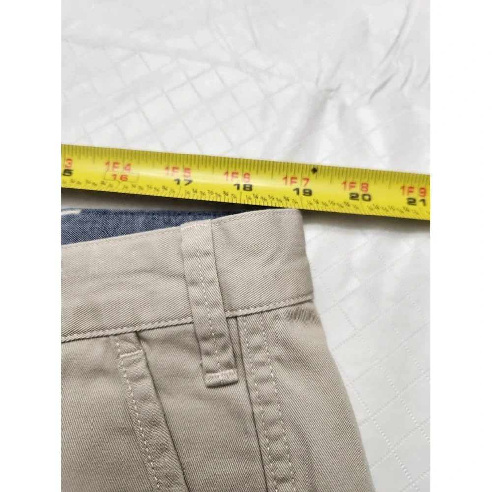 Polo Ralph Lauren Shorts Mens 38 Beige Relaxed Fit Chino 10 Inseam Cotton